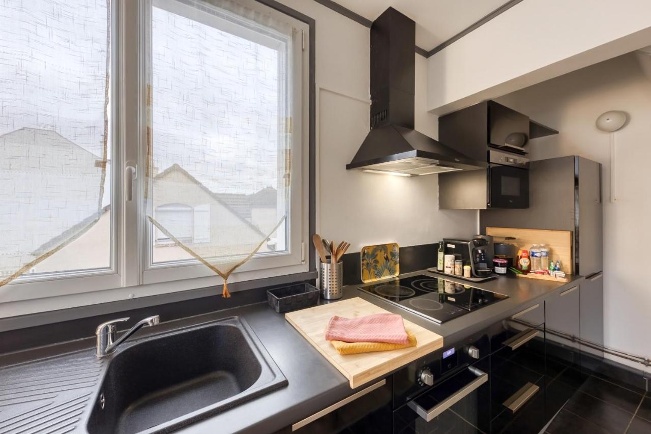 Le Nid Douillet : Paris Proche-Cozy-Netflix Apartment Montmagny Luaran gambar